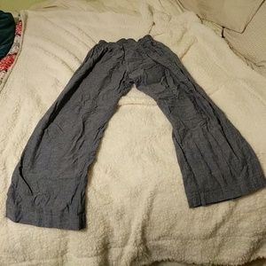 Linen capris